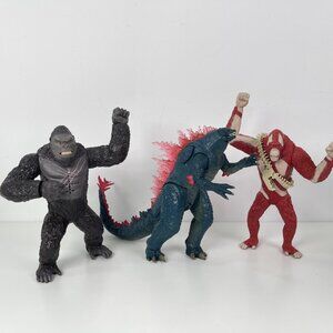 Godzilla x Kong The New Empire 7" Battle Roar KONG, GODZILLA and SKAR KING